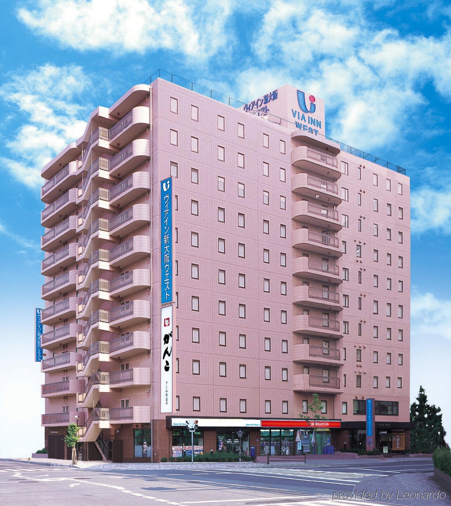 Via Inn Shin Osaka West Esterno foto
